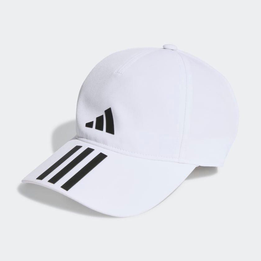 Adidas 3-Stripes AEROREADY Running Training Baseball Cap on www.NeosSports.com