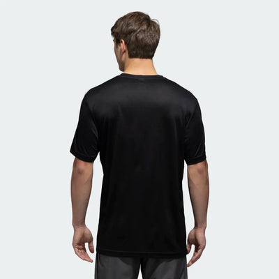 Adidas Men Sporty Round Neck 3-Stripes Training Tee on www.NeosSports.comac