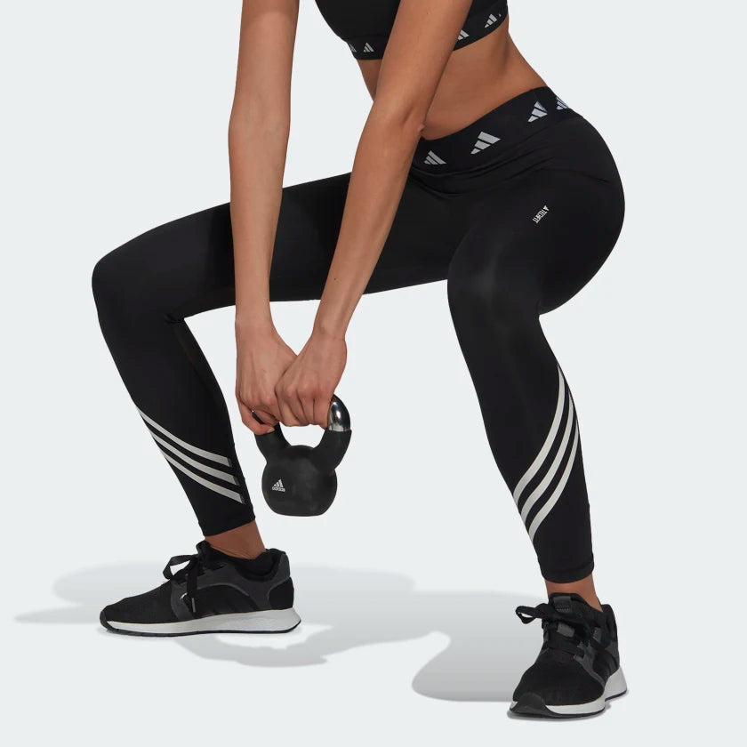 Adidas Women Techfit 3-Stripes Training Tights on www.NeosSports.com