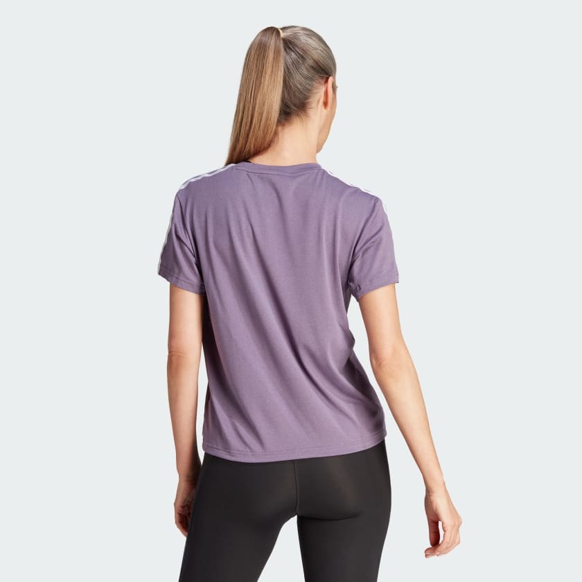 Adidas Women AEROREADY Train Essentials 3-Stripes Training Tee on www.NeosSports.com