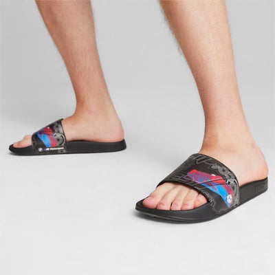 Puma BMW M Motorsport Leadcat 2.0 Graphic Unisex Slides on www.NeosSports.com