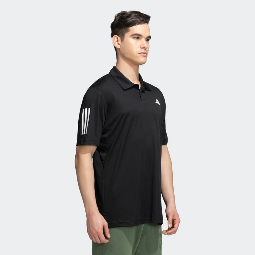 Adidas Men Club 3 Stripes Tennis Polo Tee on www.NeosSports.com