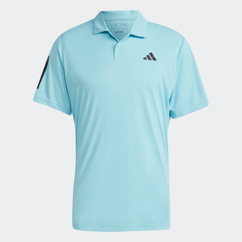 Adidas Men Club 3 Stripes Tennis Polo Shirt on www.NeosSports.com