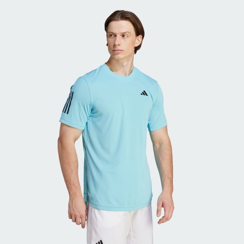 Adidas Men Club 3-Stripes Tennis Tee on www.NeosSports.com