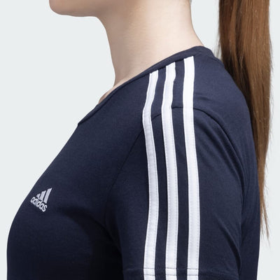 Adidas Women Essentials Slim 3 Stripes Training Tee on www.NeosSports.com