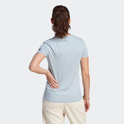 Adidas Women Essentials Slim Logo Casual Tee on www.NeosSports.com