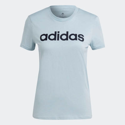 Adidas Women Essentials Slim Logo Casual Tee on www.NeosSports.com