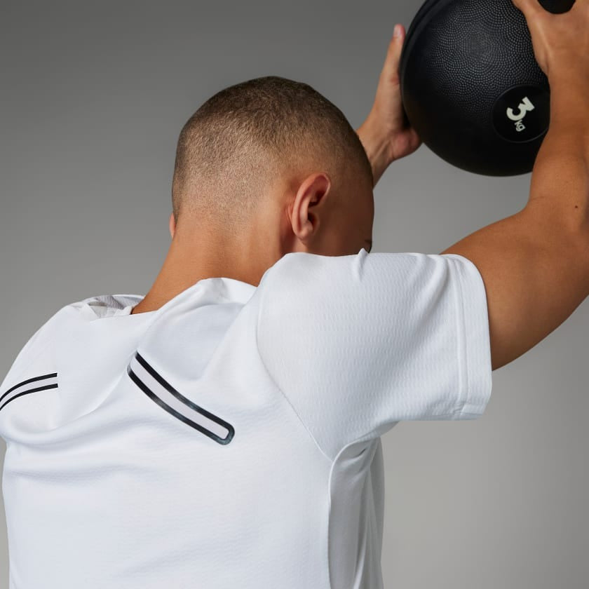 Adidas Men HEAT.RDY Hiit Elevated Training Tee on www.NeosSports.com