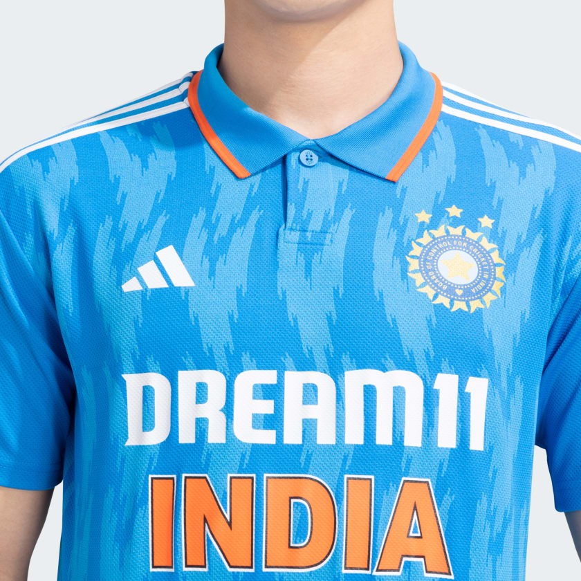 Adidas Men India Cricket ODI Fan Jersey on www.NeosSports.com