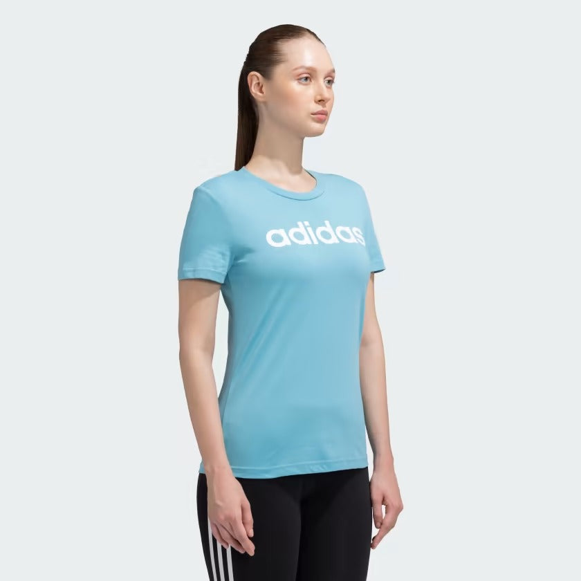 Adidas Women Linear Casual T-Shirt on www.NeosSports.com