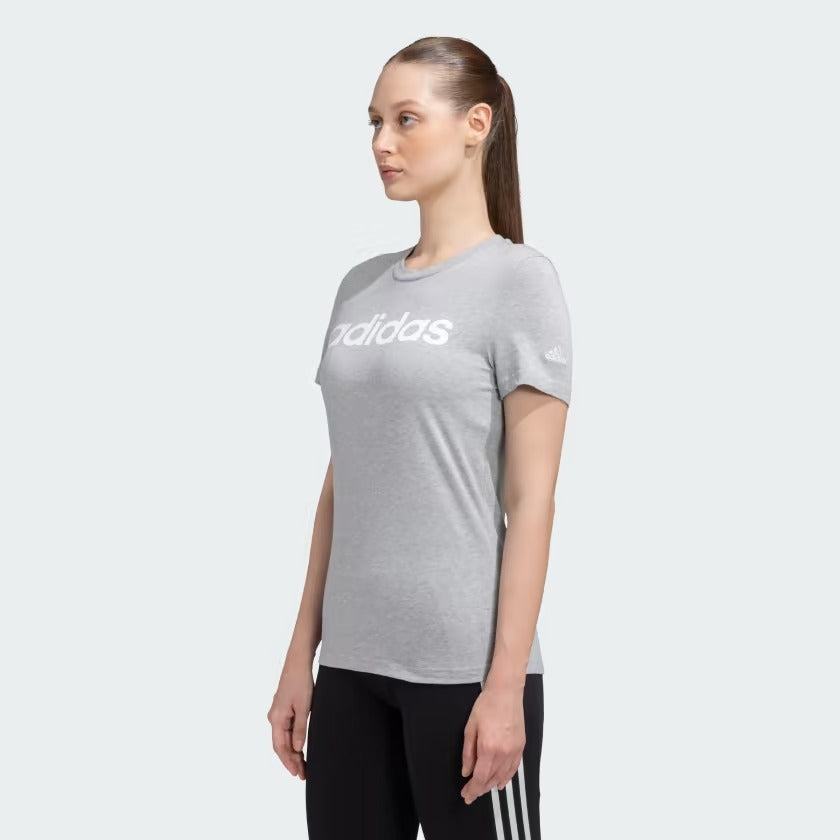 Adidas Women Linear Casual T-Shirt on www.NeosSports.com