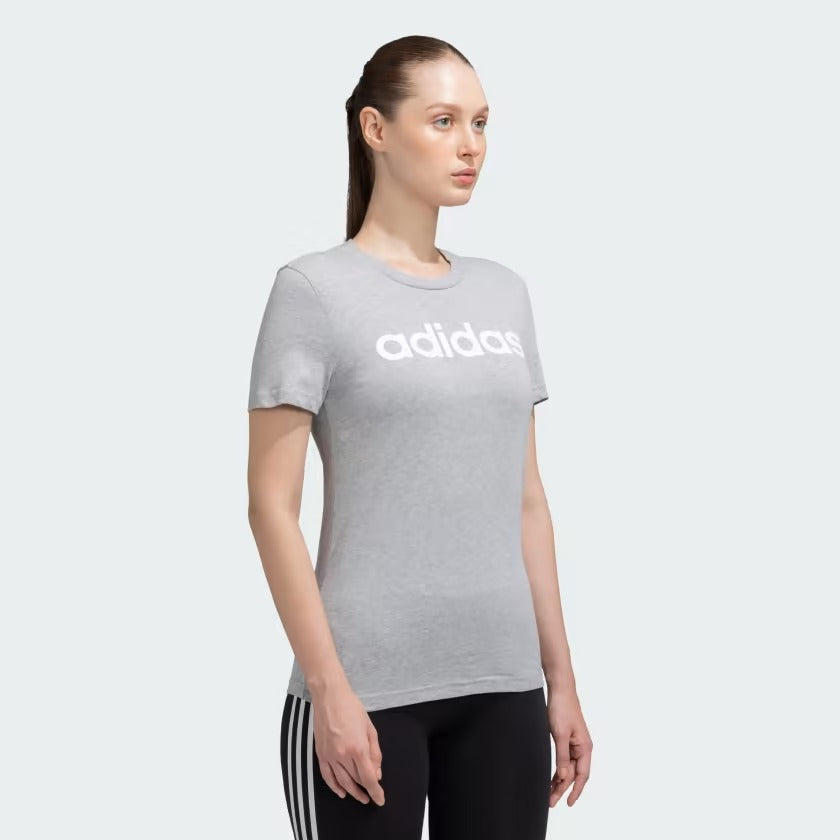 Adidas Women Linear Casual T-Shirt on www.NeosSports.com