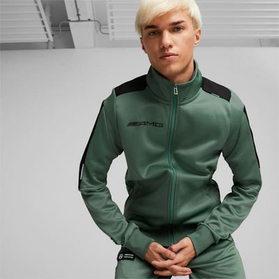 Puma Men Mercedes-AMG Petronas Motorsport Formula One MT7 Track Jacket on www.NeosSports.com