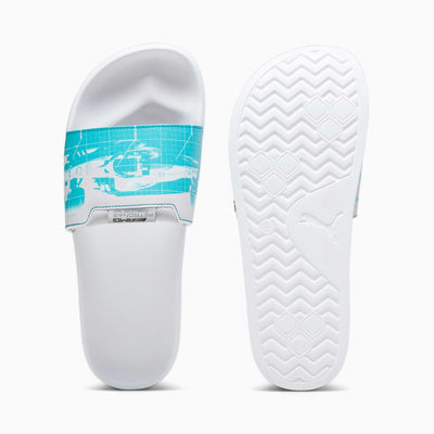 Puma Mercedes-AMG Petronas Motorsport Leadcat 2.0 Graphic Unisex Slides on www.NeosSports.com