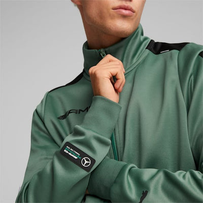 Puma Men Mercedes-AMG Petronas Motorsport Formula One MT7 Track Jacket on www.NeosSports.com