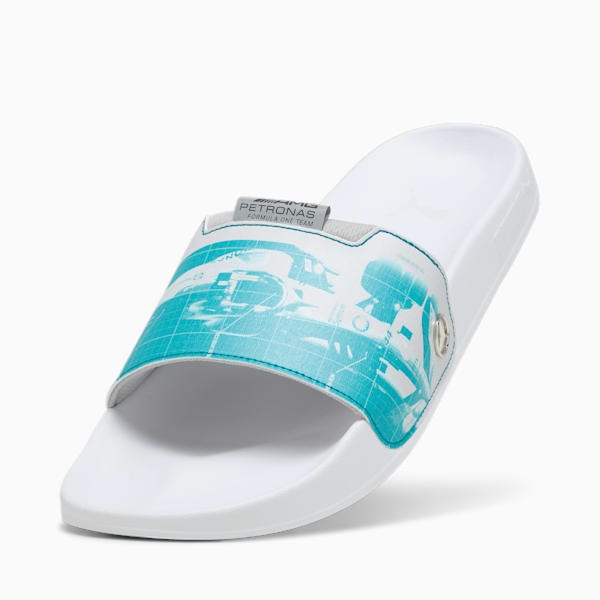 Puma Mercedes-AMG Petronas Motorsport Leadcat 2.0 Graphic Unisex Slides on www.NeosSports.com