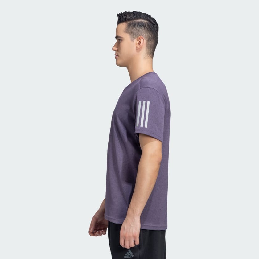 Adidas Men Own The Run Heather Running Tee on www.NeosSports.com