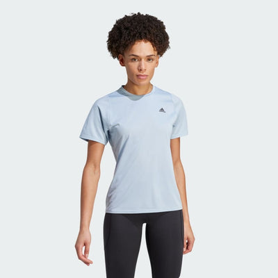 Adidas Women Run Icon 3 Bar Running Tee on www.NeosSports.com