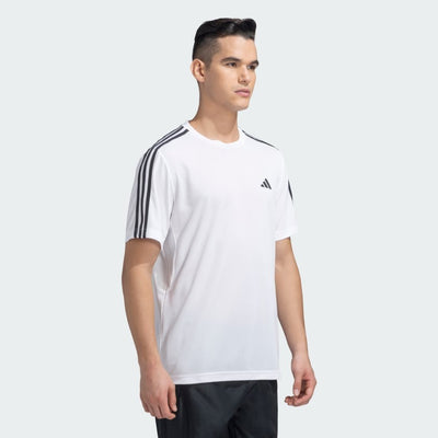 Adidas Men Essentials Base 3-Stripes Training Tee on www.NeosSports.com