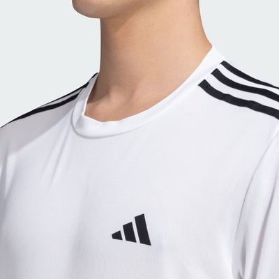 Adidas Men Essentials Base 3-Stripes Training Tee on www.NeosSports.com