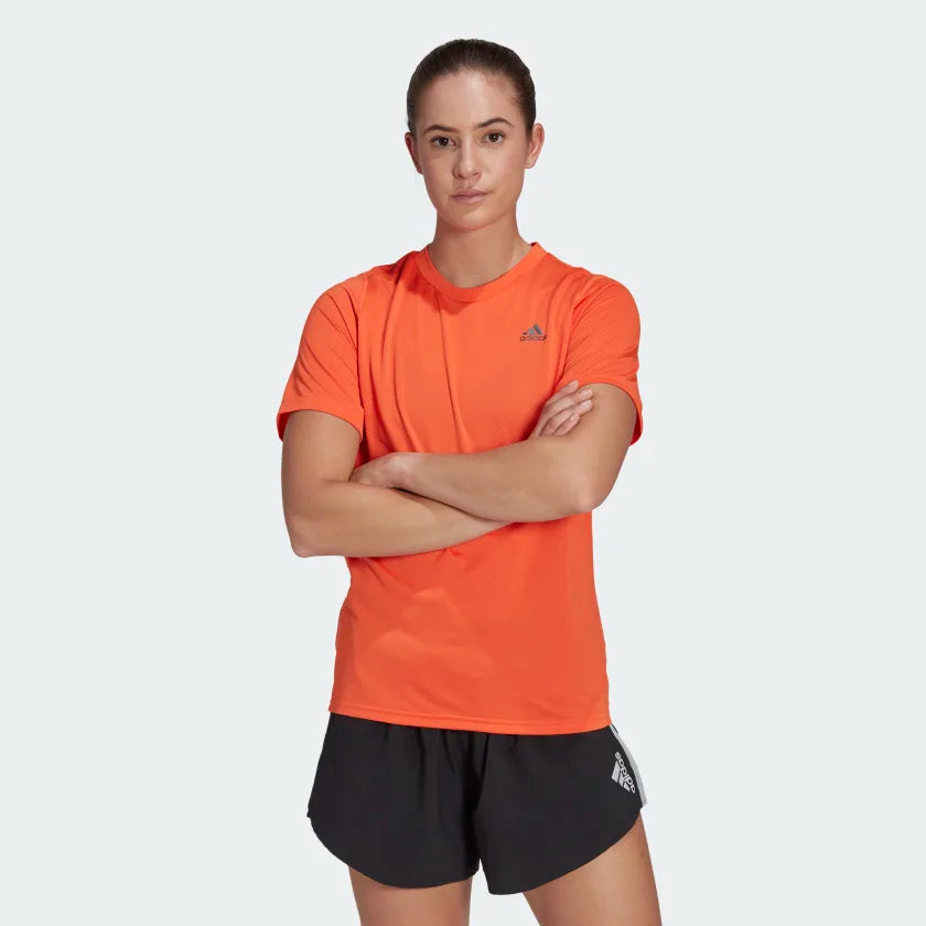 Adidas Women Run Icons 3 Running Tee on www.NeosSports.com