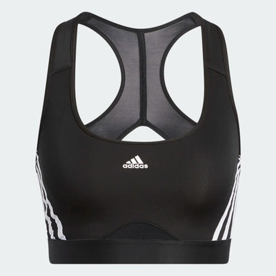 Adidas Women Powerreact Medium-Support 3-Stripes Training Bra on www.NeosSports.com