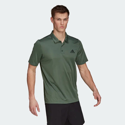 Adidas Men Aeroready Designed To Move Sport Training Polo Shirt on www.NeosSports.com