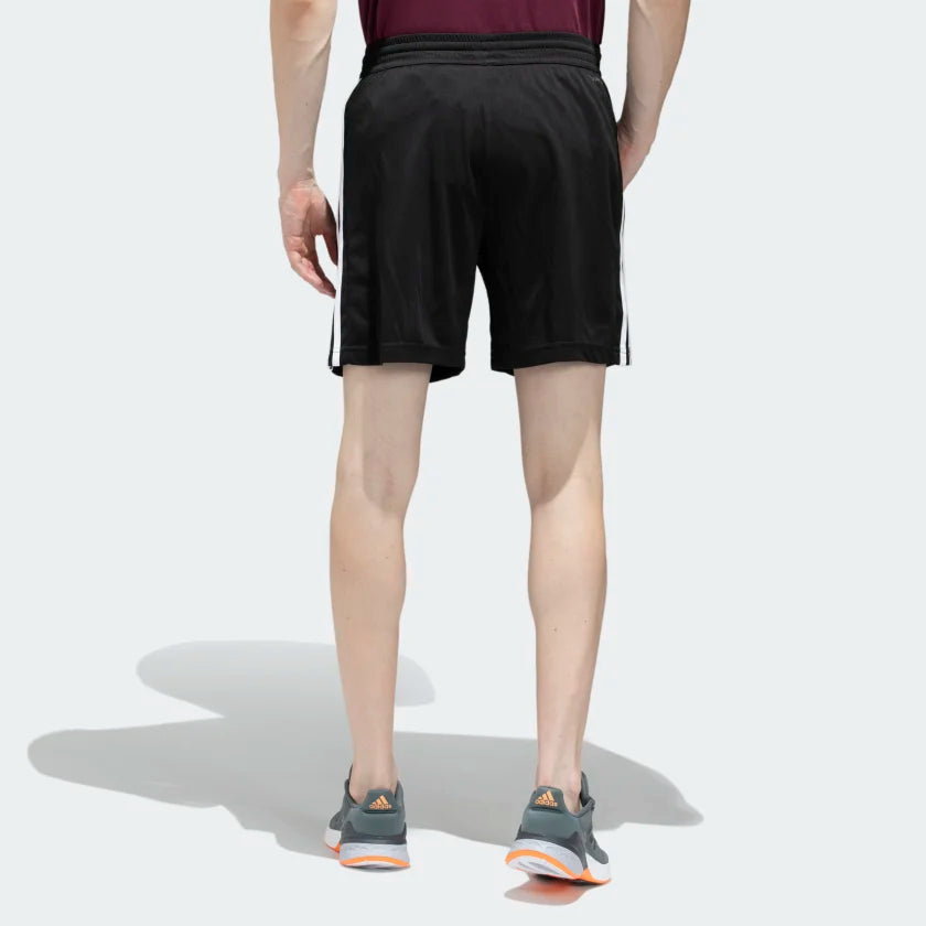 Adidas Men Polyester Striped Training Shorts on www.NeosSports.com