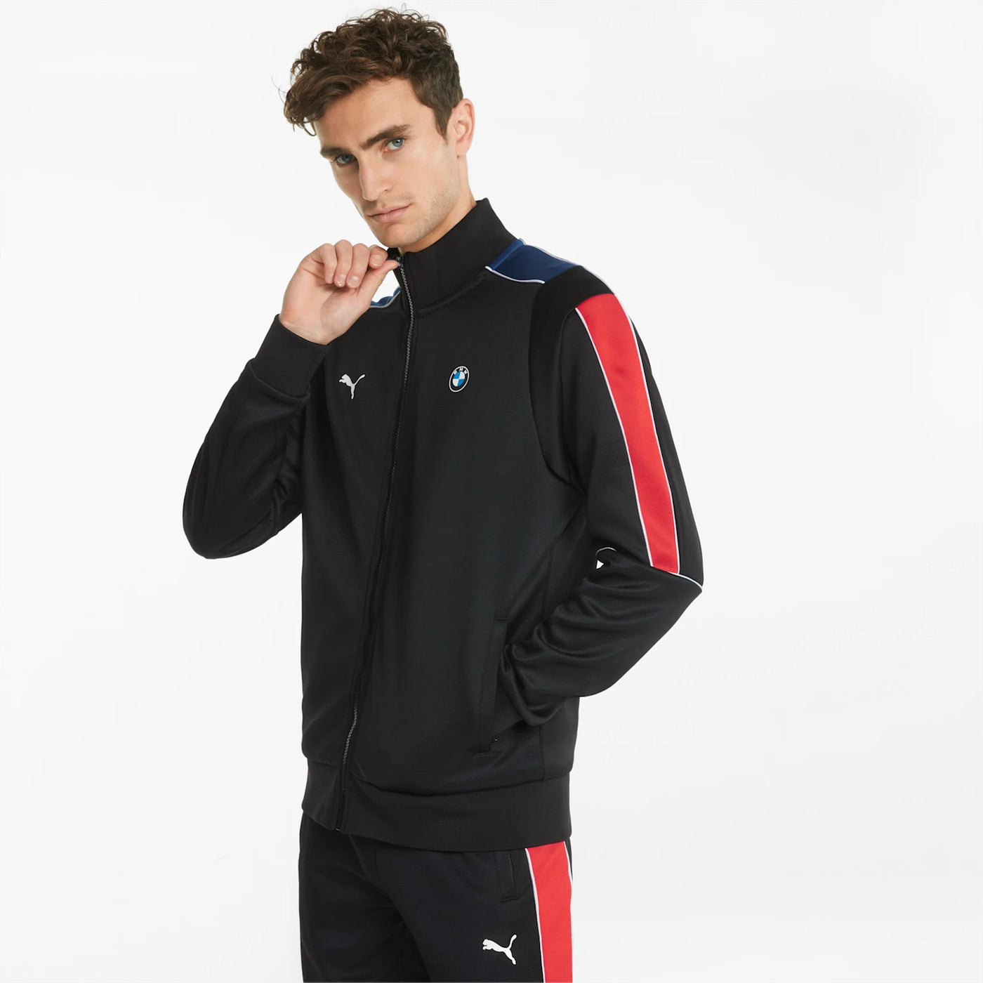 Puma Motorsport Men BMW M T7 Track Jacket on www.NeosSports.com