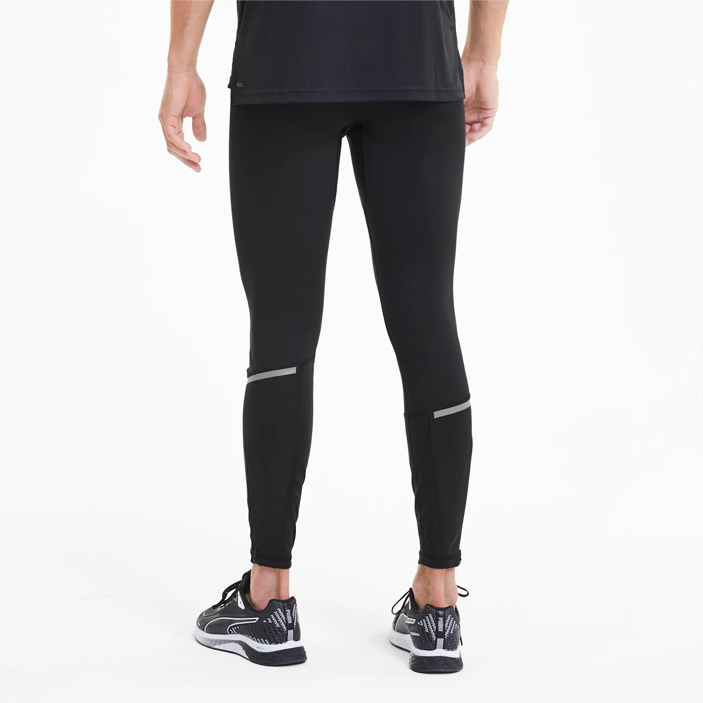 Puma Men Lite Long Reflective Tec dryCELL Running Tights on www.NeosSports.com