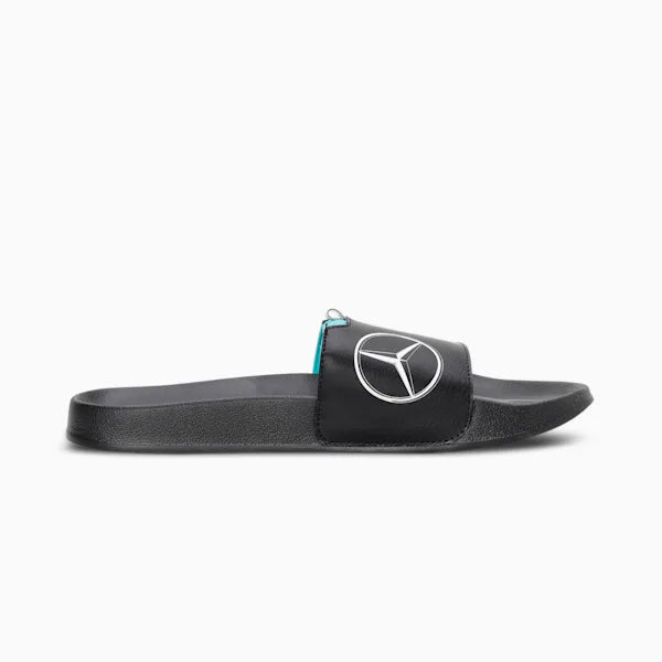 Puma Motorsport Unisex Mercedes-AMG Petronas Motorsport F1 Leadcat 2.0 Logo Motorsport Casual Slides  on wwww.NeosSports.com
