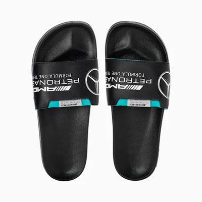 Puma Motorsport Unisex Mercedes-AMG Petronas Motorsport F1 Leadcat 2.0 Logo Motorsport Casual Slides  on wwww.NeosSports.com