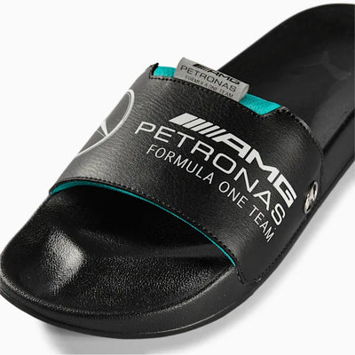Puma Motorsport Unisex Mercedes-AMG Petronas Motorsport F1 Leadcat 2.0 Logo Motorsport Casual Slides  on wwww.NeosSports.com