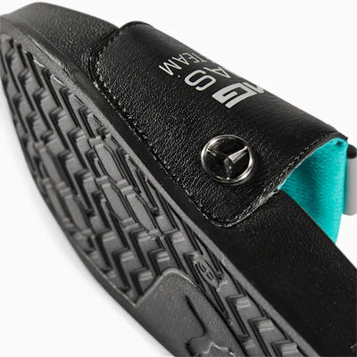 Puma Motorsport Unisex Mercedes-AMG Petronas Motorsport F1 Leadcat 2.0 Logo Motorsport Casual Slides  on wwww.NeosSports.com