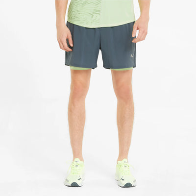 Puma Men Run 2-In-1 5" Running Shorts on www.NeosSports.com