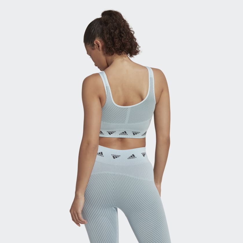 Adidas Women Aeroknit Light-Support Training Bra on www.NeosSports.com