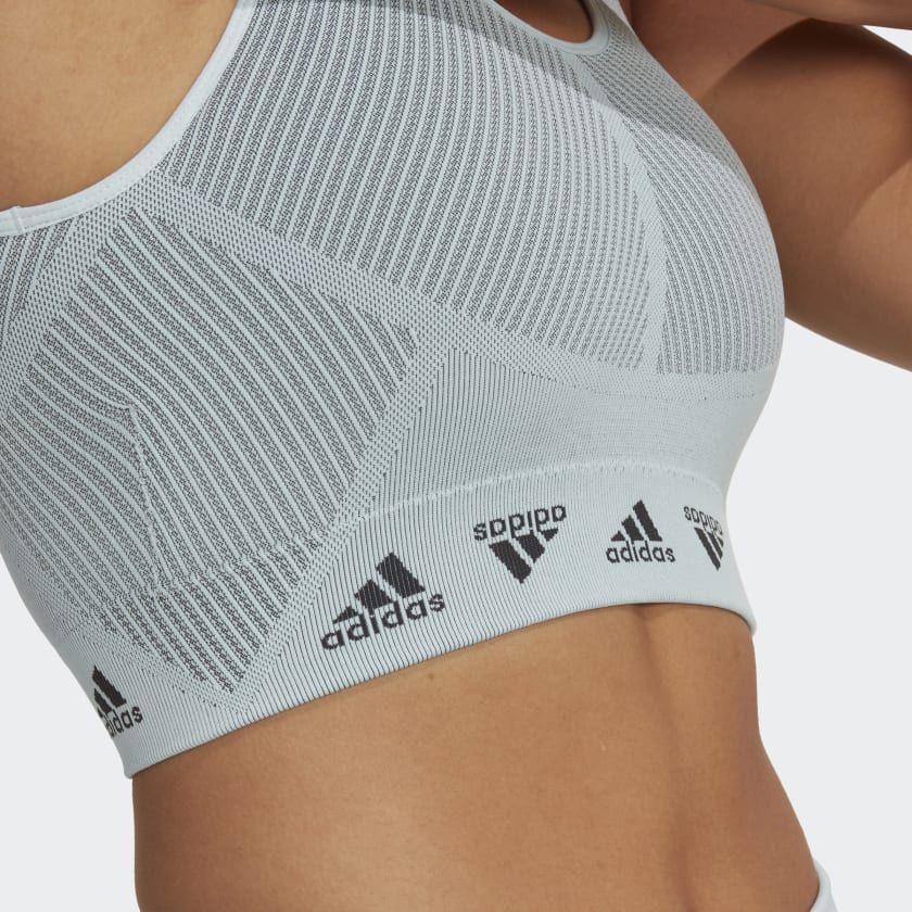 Adidas Women Aeroknit Light-Support Training Bra on www.NeosSports.com