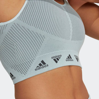 Adidas Women Aeroknit Light-Support Training Bra on www.NeosSports.com