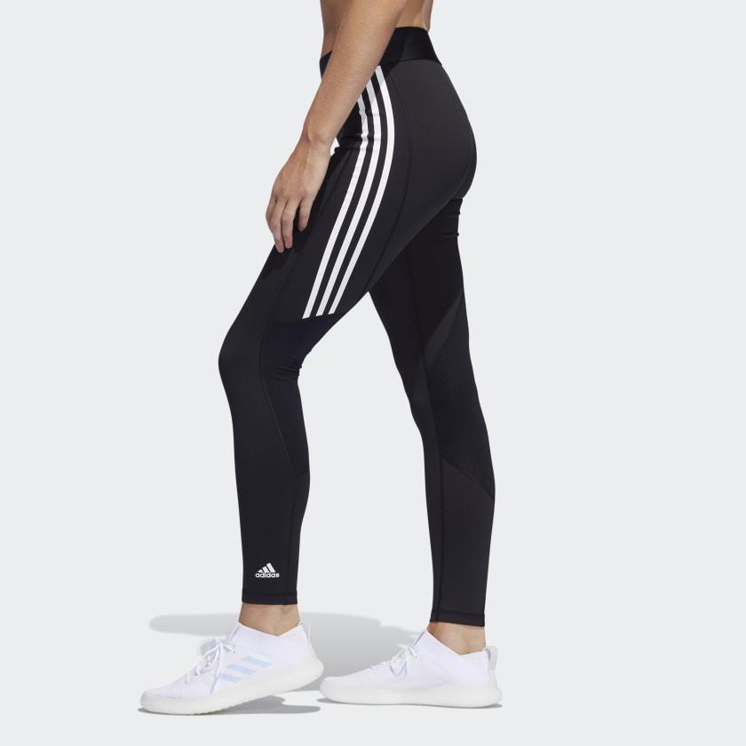 Adidas Alphaskin 3-Stripes Long Tights