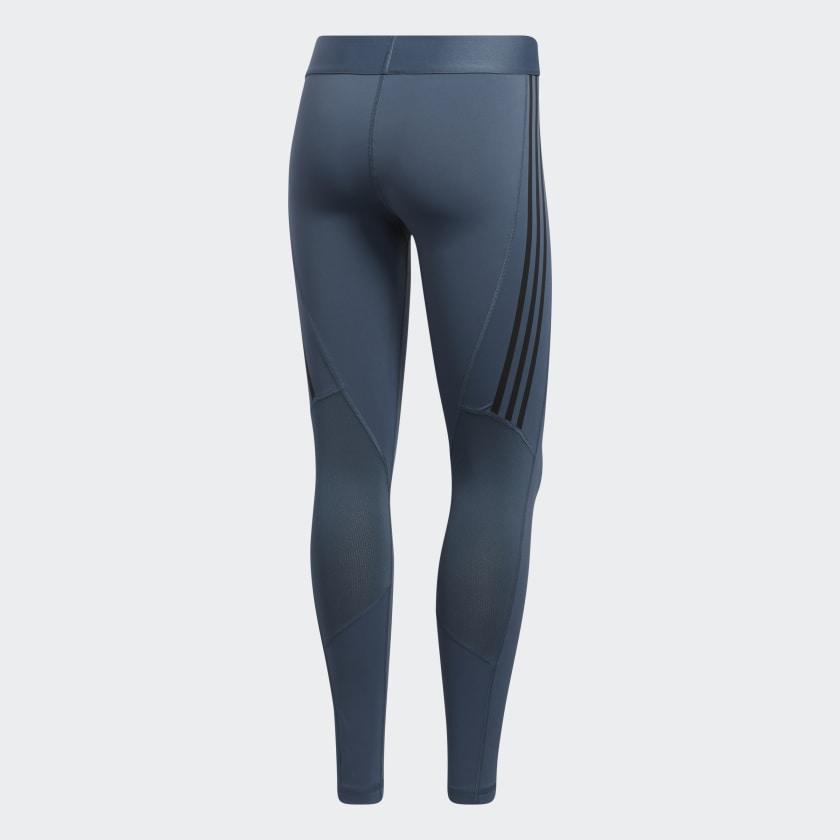 Adidas Alphaskin 3-Stripes Long Tights