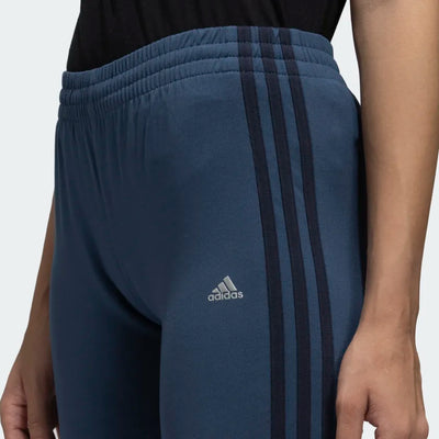 Adidas Women Black 3 Stripes Yoga Track Pants on www.NeosSports.com