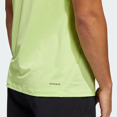 Adidas Men Primeblue Aeroready 3-Stripes Slim Training Tee on www.NeosSports.com