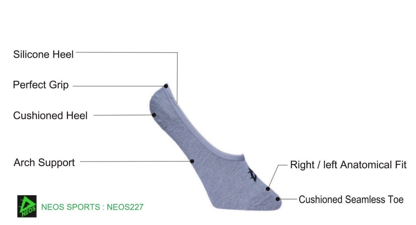 Neos Sports Men Footie Socks on www.NeosSports.com