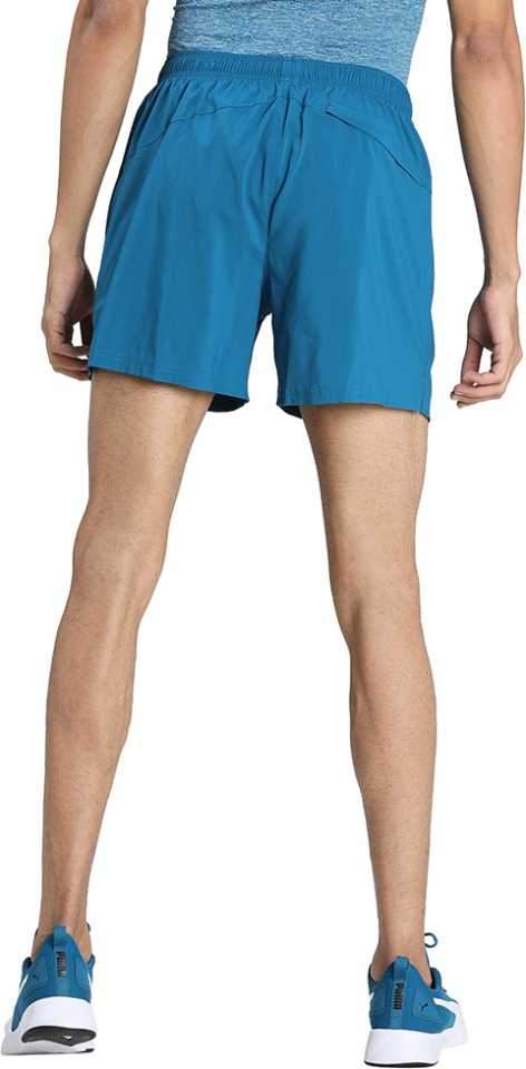 Puma Solid Men Blue Sports Shorts